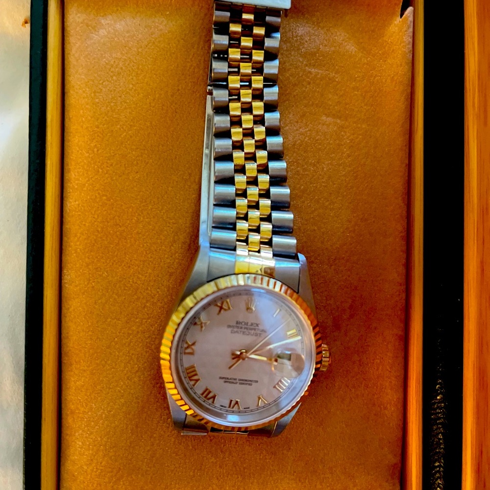 Rolex watch money owed see description